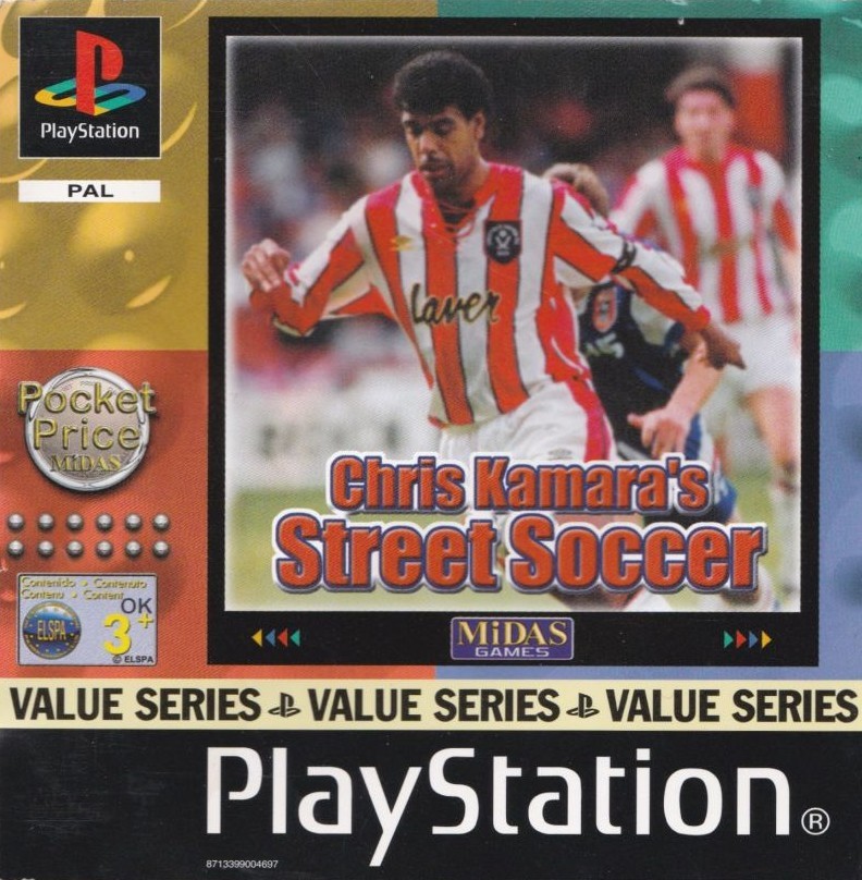 Capa do jogo Chris Kamaras Street Soccer