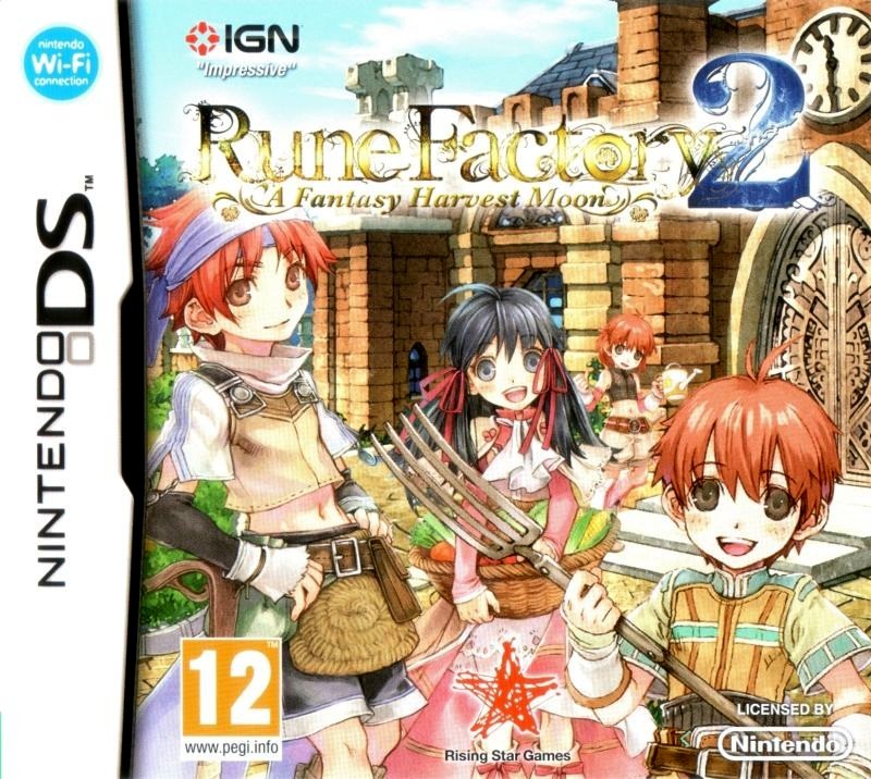 Capa do jogo Rune Factory 2: A Fantasy Harvest Moon