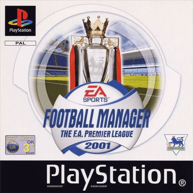 Capa do jogo The F.A. Premier League Football Manager 2001