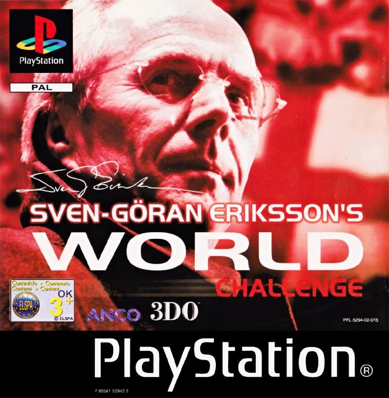 Capa do jogo Sven-Göran Erikssons World Challenge