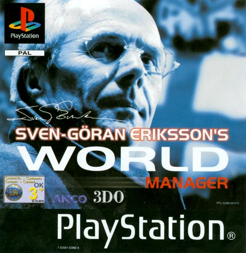 Capa do jogo Sven-Göran Erikssons World Manager