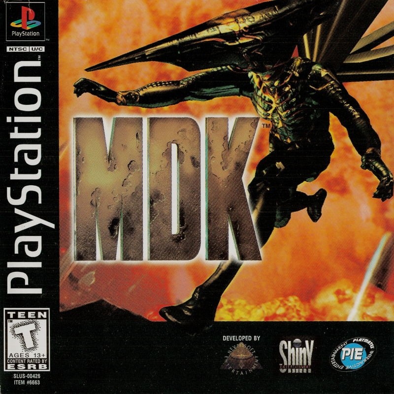 Capa do jogo MDK