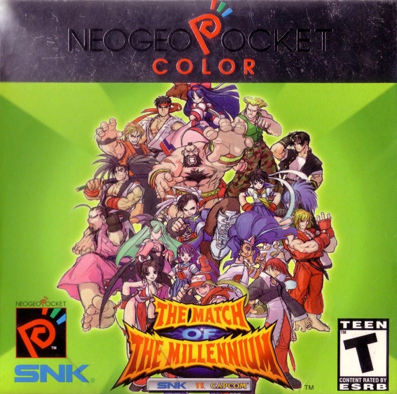 Capa do jogo SNK vs. Capcom: The Match of the Millennium