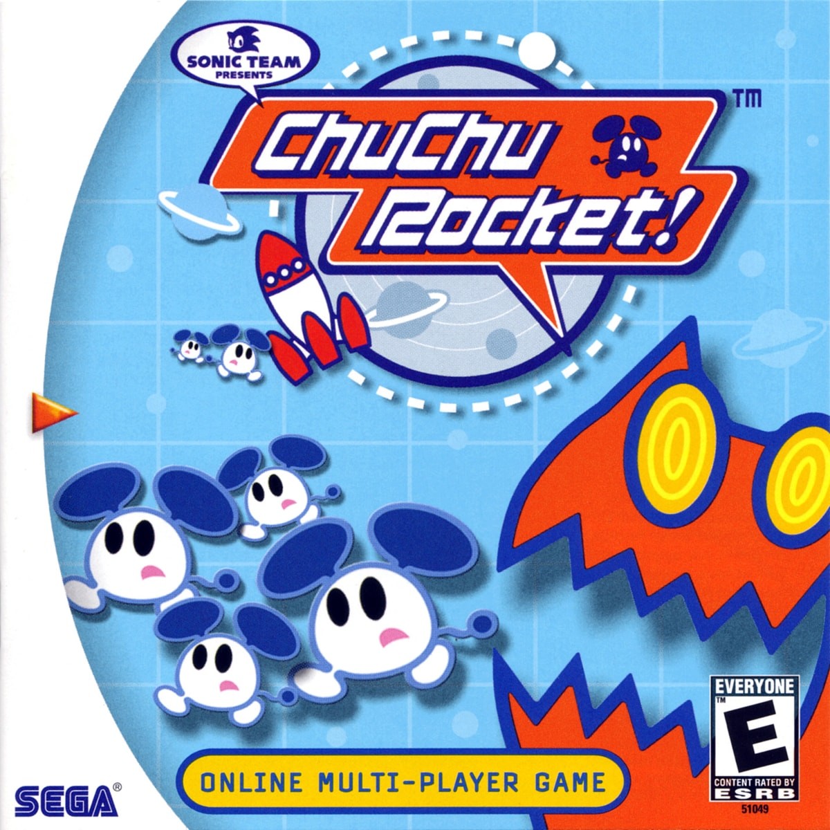 Capa do jogo ChuChu Rocket!