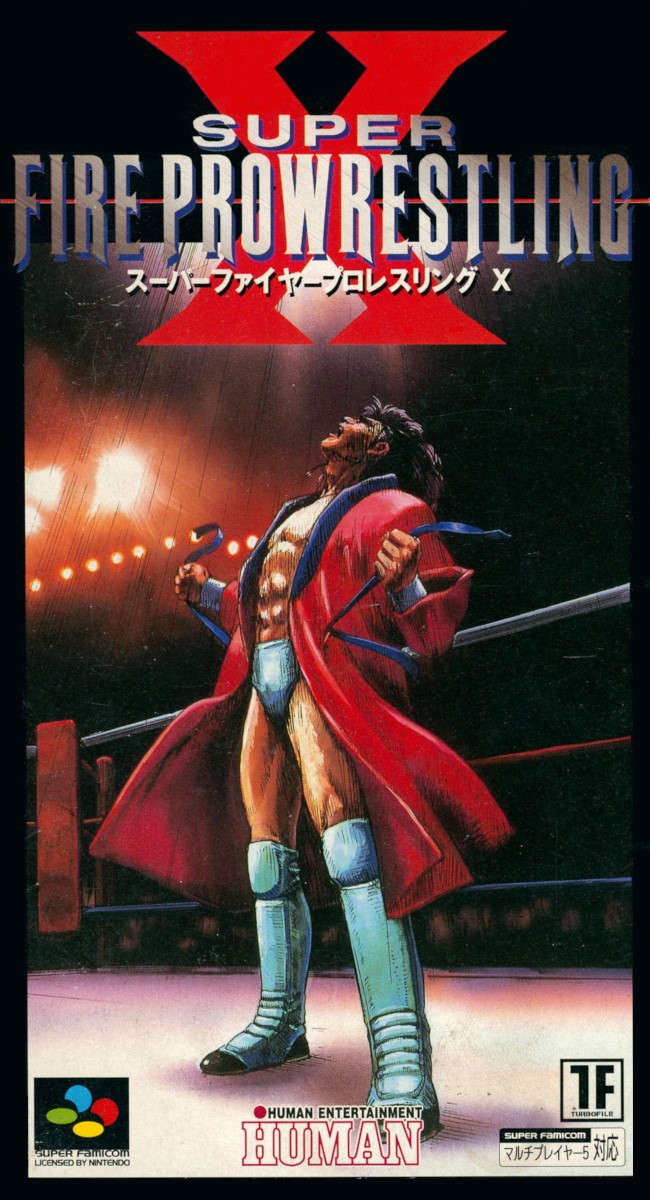 Capa do jogo Super Fire Pro Wrestling X