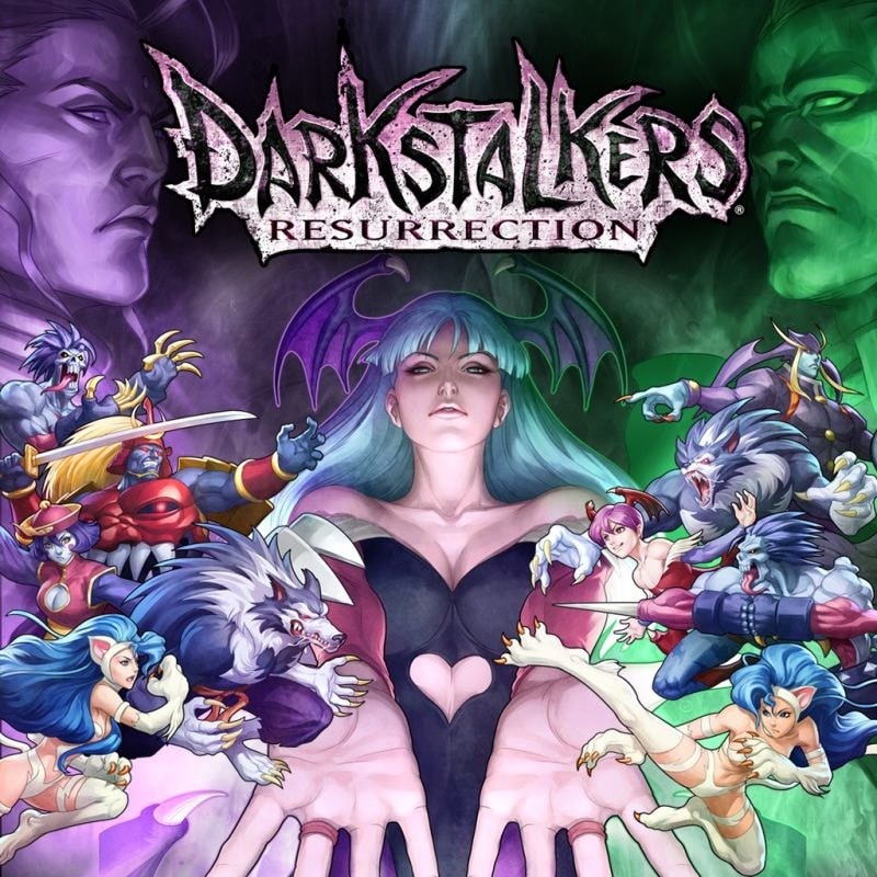 Capa do jogo Darkstalkers: Resurrection