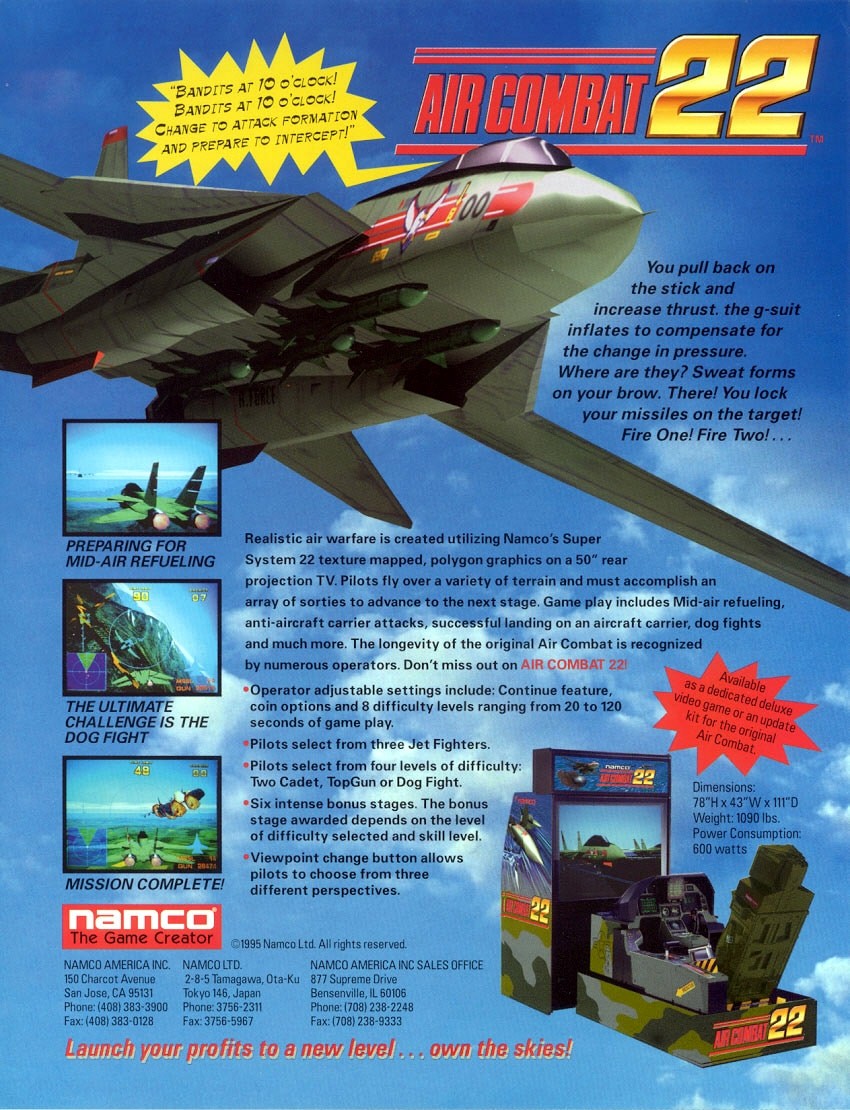 Capa do jogo Air Combat 22