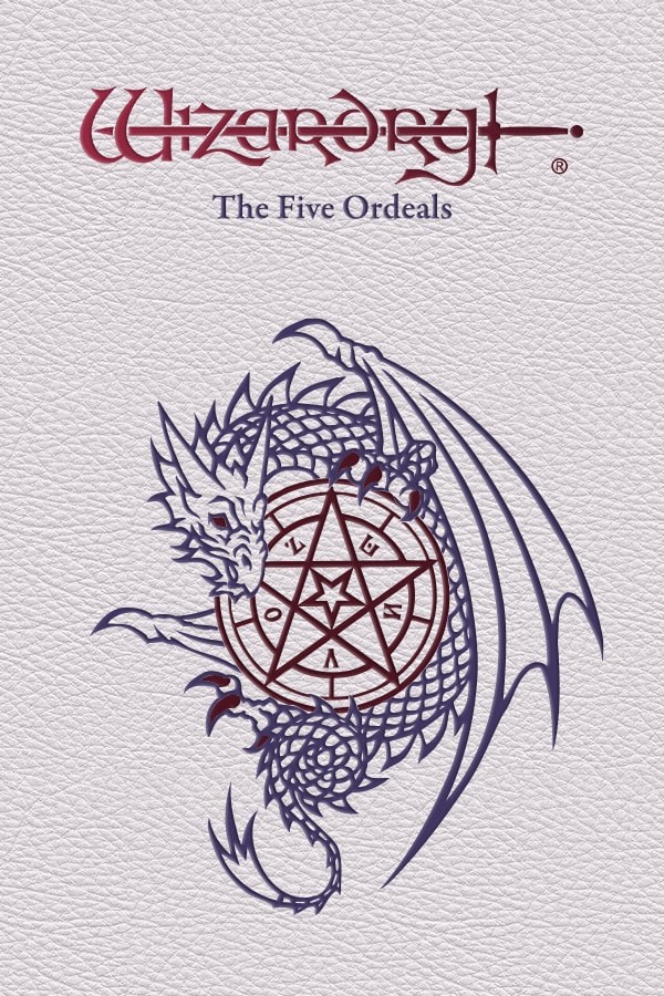 Capa do jogo Wizardry: The Five Ordeals