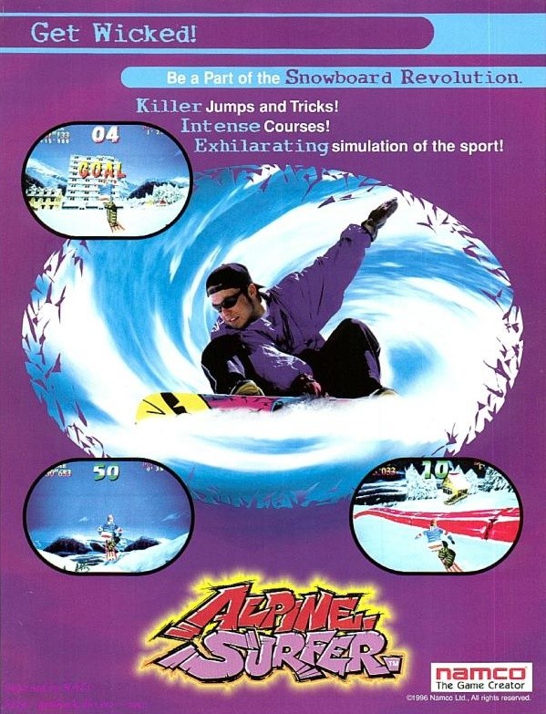 Capa do jogo Alpine Surfer