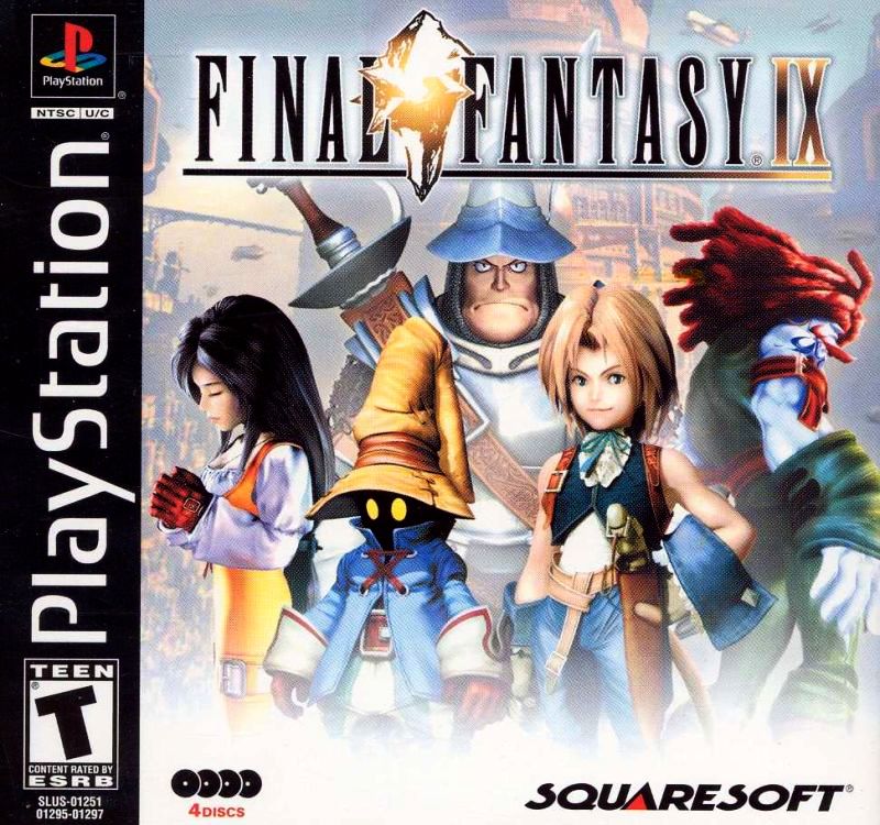 Capa do jogo Final Fantasy IX