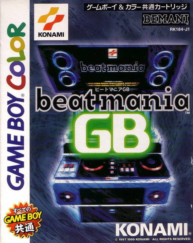 Capa do jogo beatmania GB