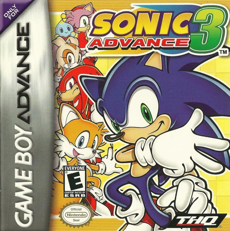 Capa do jogo Sonic Advance 3