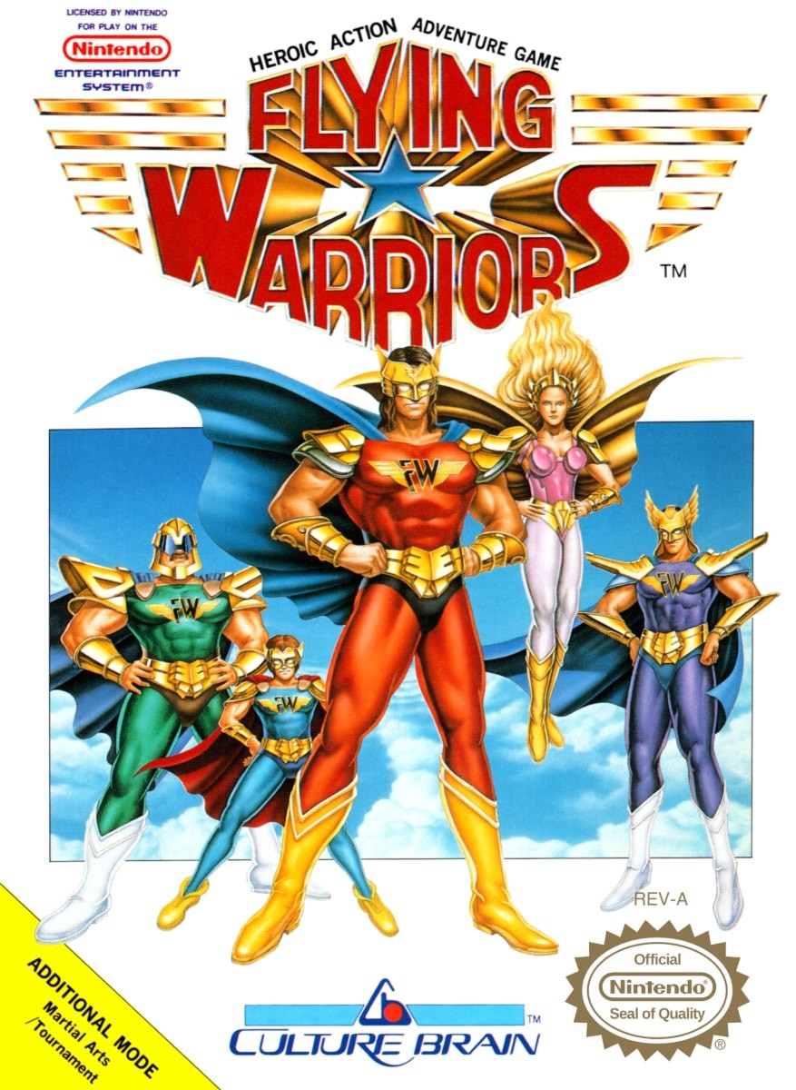 Capa do jogo Flying Warriors