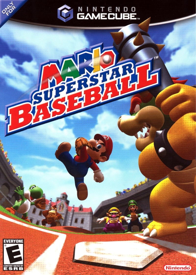 Capa do jogo Mario Superstar Baseball