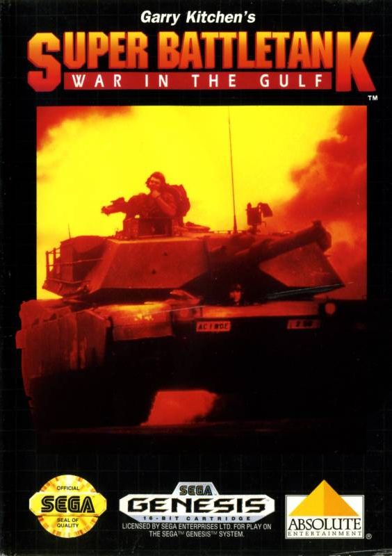 Capa do jogo Garry Kitchens Super Battletank: War in the Gulf