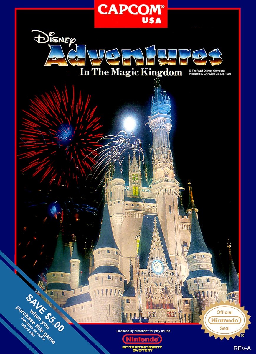 Capa do jogo Disney Adventures in the Magic Kingdom