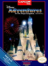 Capa de Disney Adventures in the Magic Kingdom