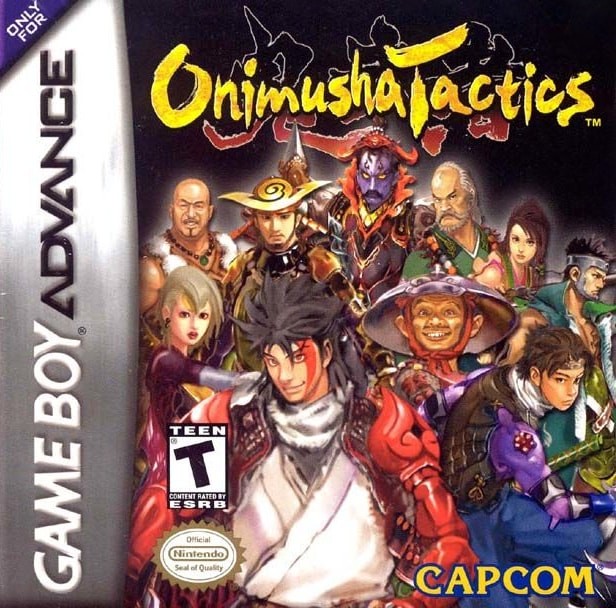 Capa do jogo Onimusha Tactics