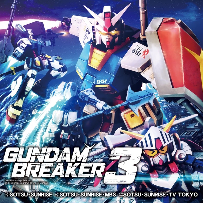 Capa do jogo Gundam Breaker 3
