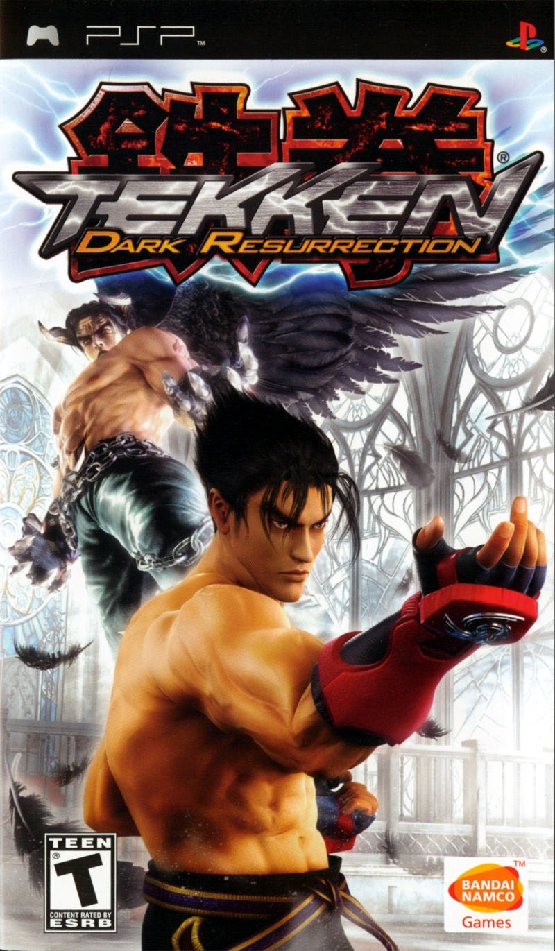 Capa do jogo Tekken: Dark Resurrection