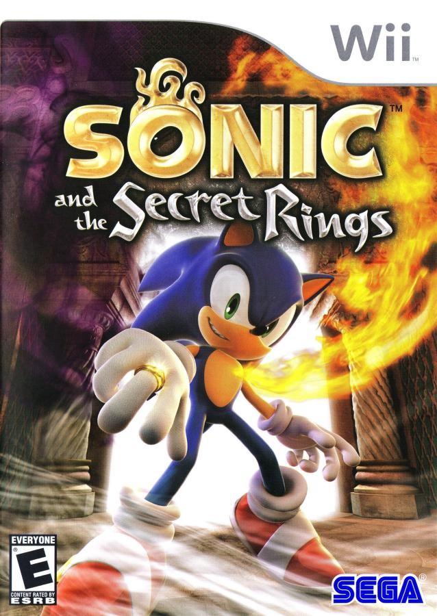 Capa do jogo Sonic and the Secret Rings