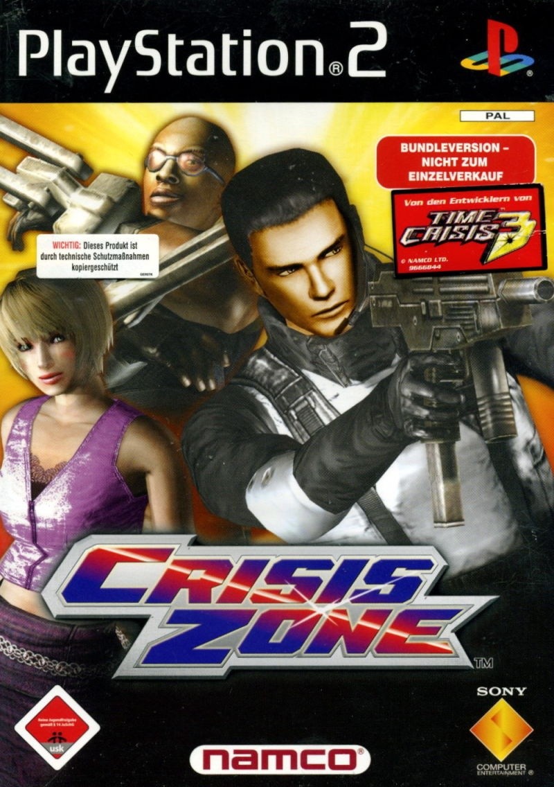 Capa do jogo Time Crisis: Crisis Zone