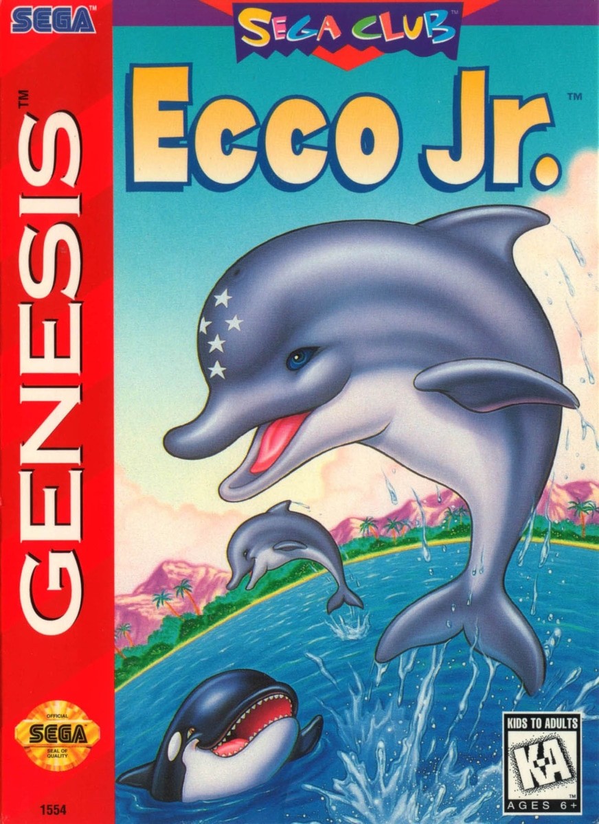 Capa do jogo Ecco Jr.