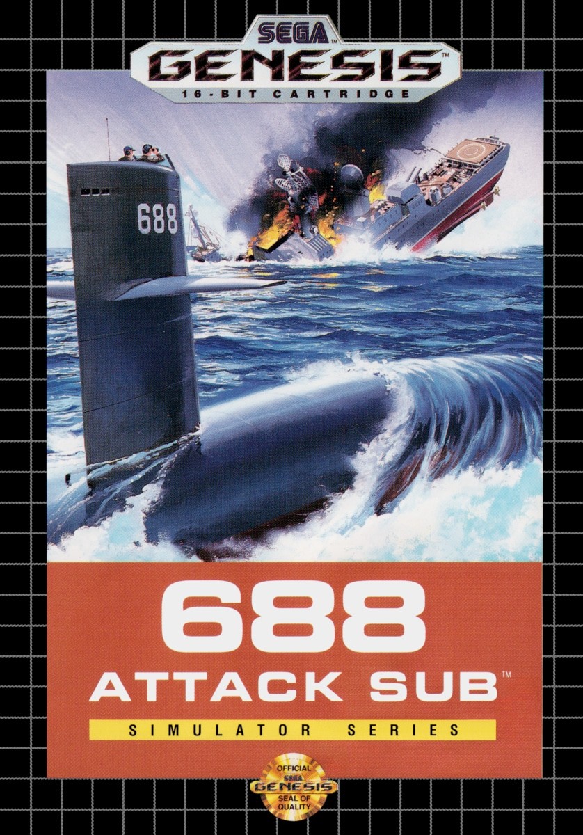 Capa do jogo 688 Attack Sub