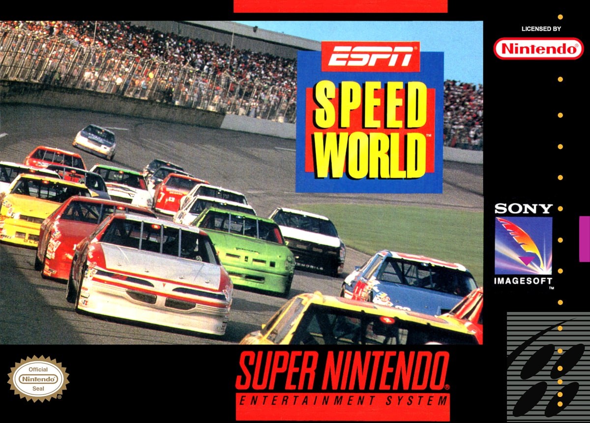 Capa do jogo ESPN Speedworld