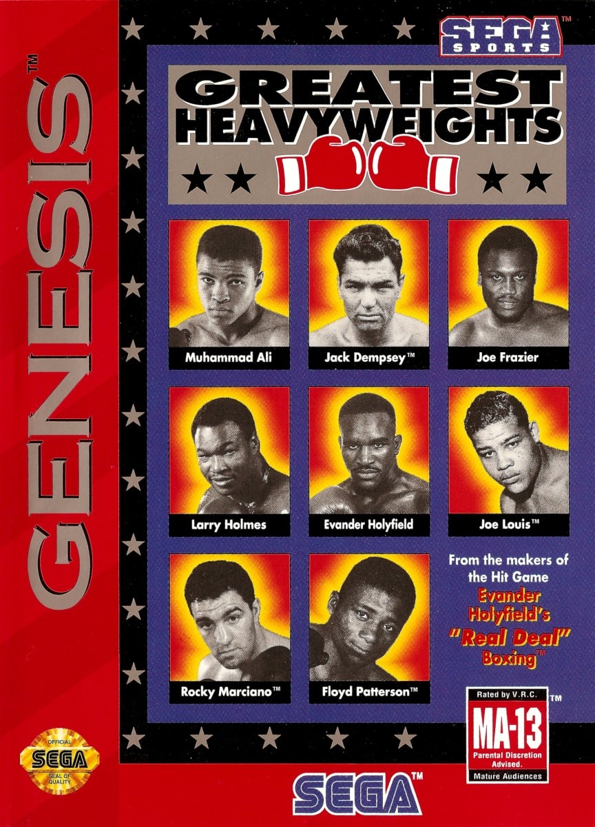 Capa do jogo Greatest Heavyweights