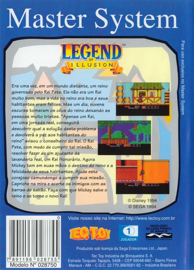 Capa do jogo Legend of Illusion
