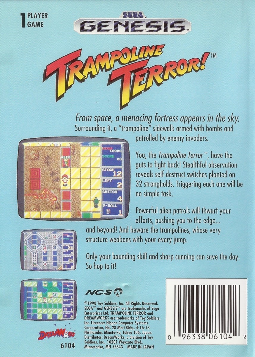 Capa do jogo Trampoline Terror!