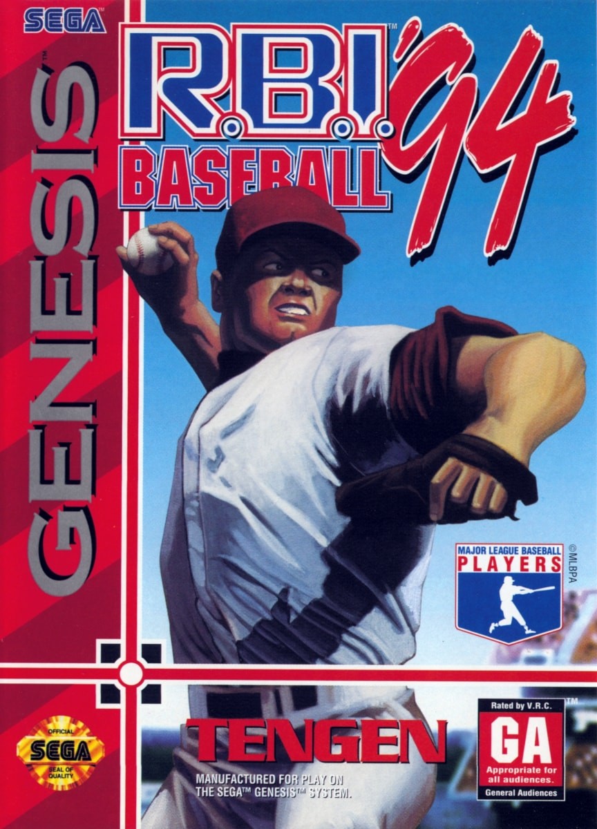 Capa do jogo R.B.I. Baseball 94