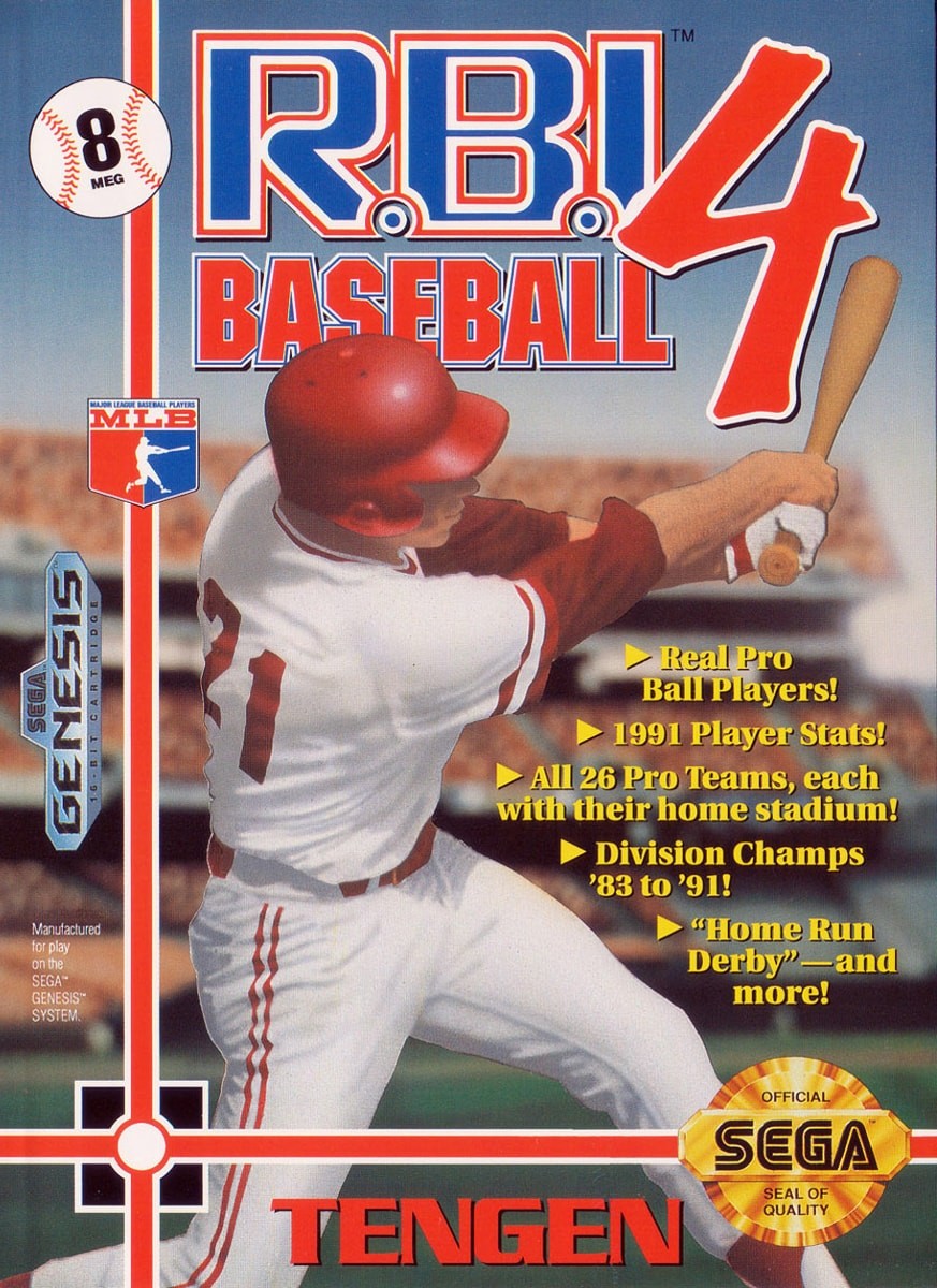 Capa do jogo R.B.I. Baseball 4