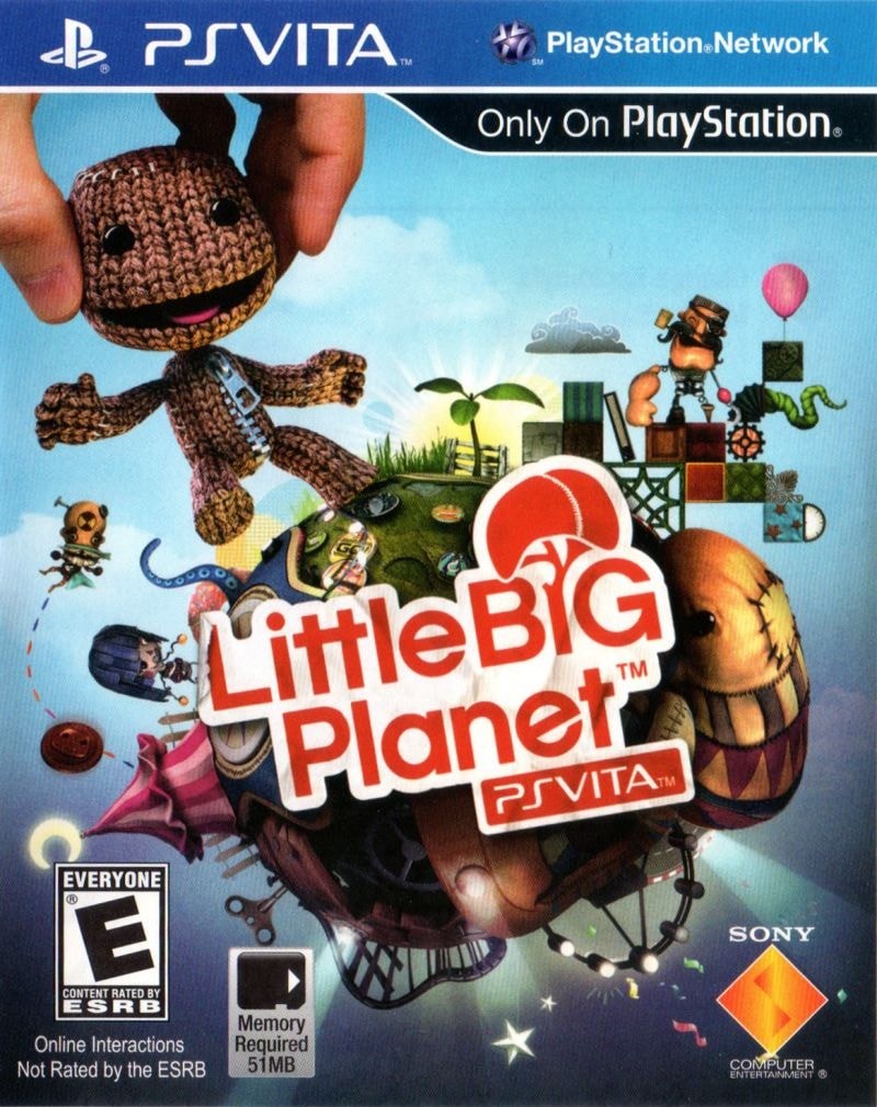Capa do jogo LittleBigPlanet PSVita