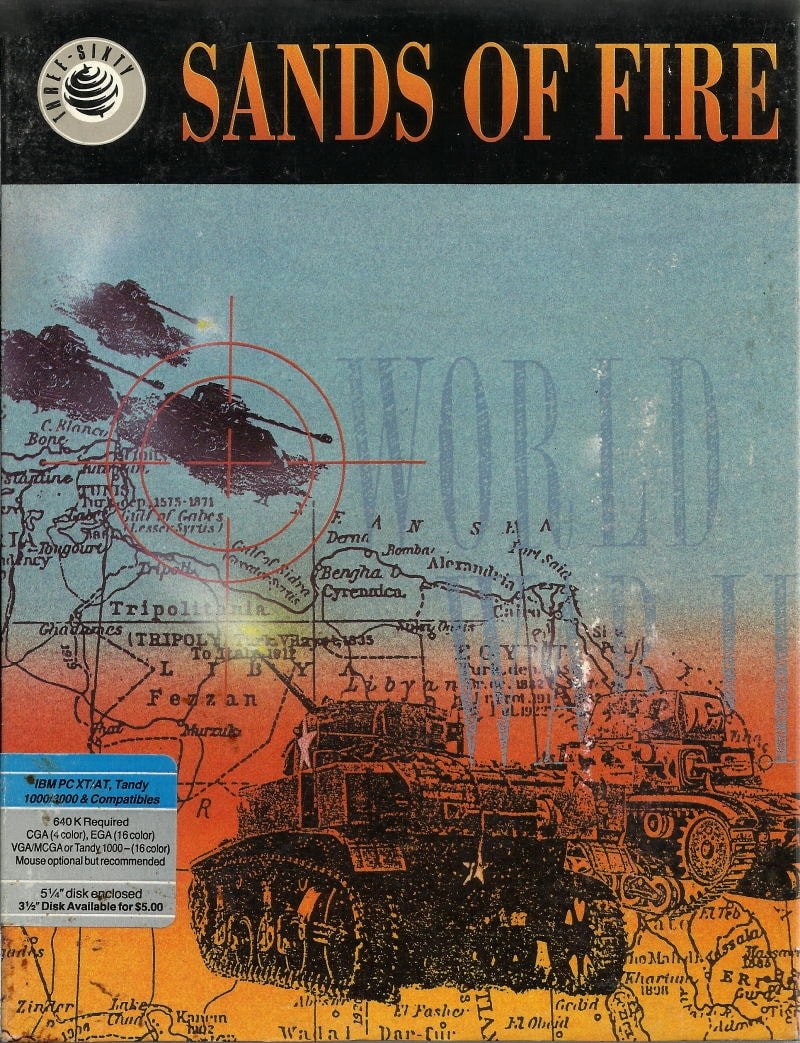 Capa do jogo Sands of Fire