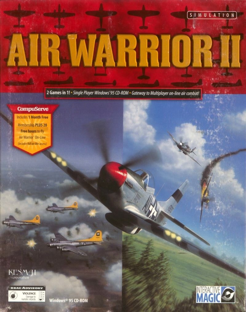 Capa do jogo Air Warrior II