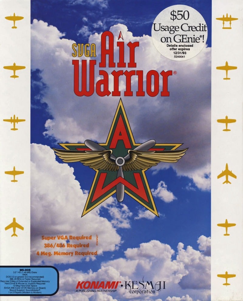 Capa do jogo Air Warrior