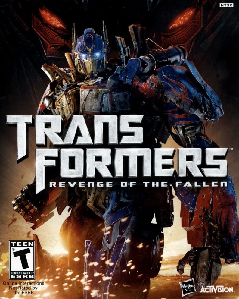 Capa do jogo Transformers: Revenge of the Fallen