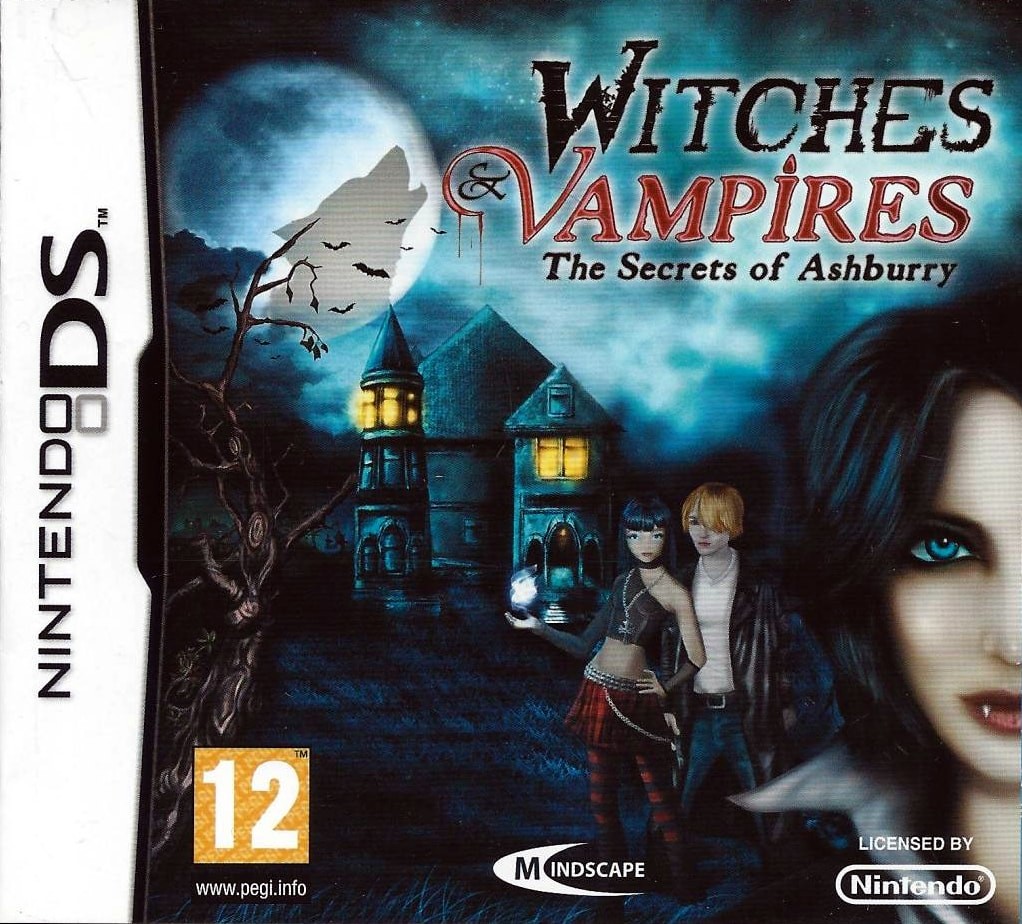 Capa do jogo Witches & Vampires: The Secrets of Ashburry
