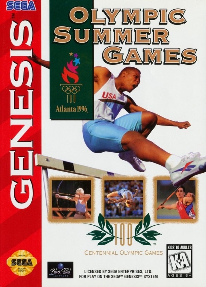 Capa do jogo Olympic Summer Games