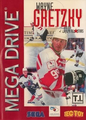 Capa do jogo Wayne Gretzky and the NHLPA All-Stars