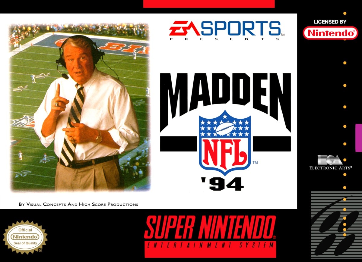 Capa do jogo Madden NFL 94