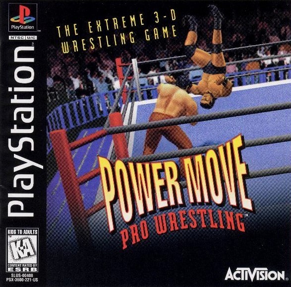 Capa do jogo Power Move Pro Wrestling