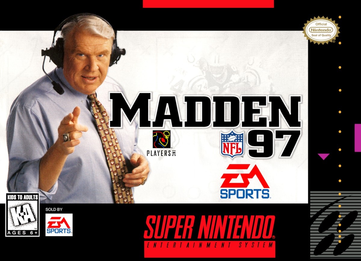 Capa do jogo Madden NFL 97