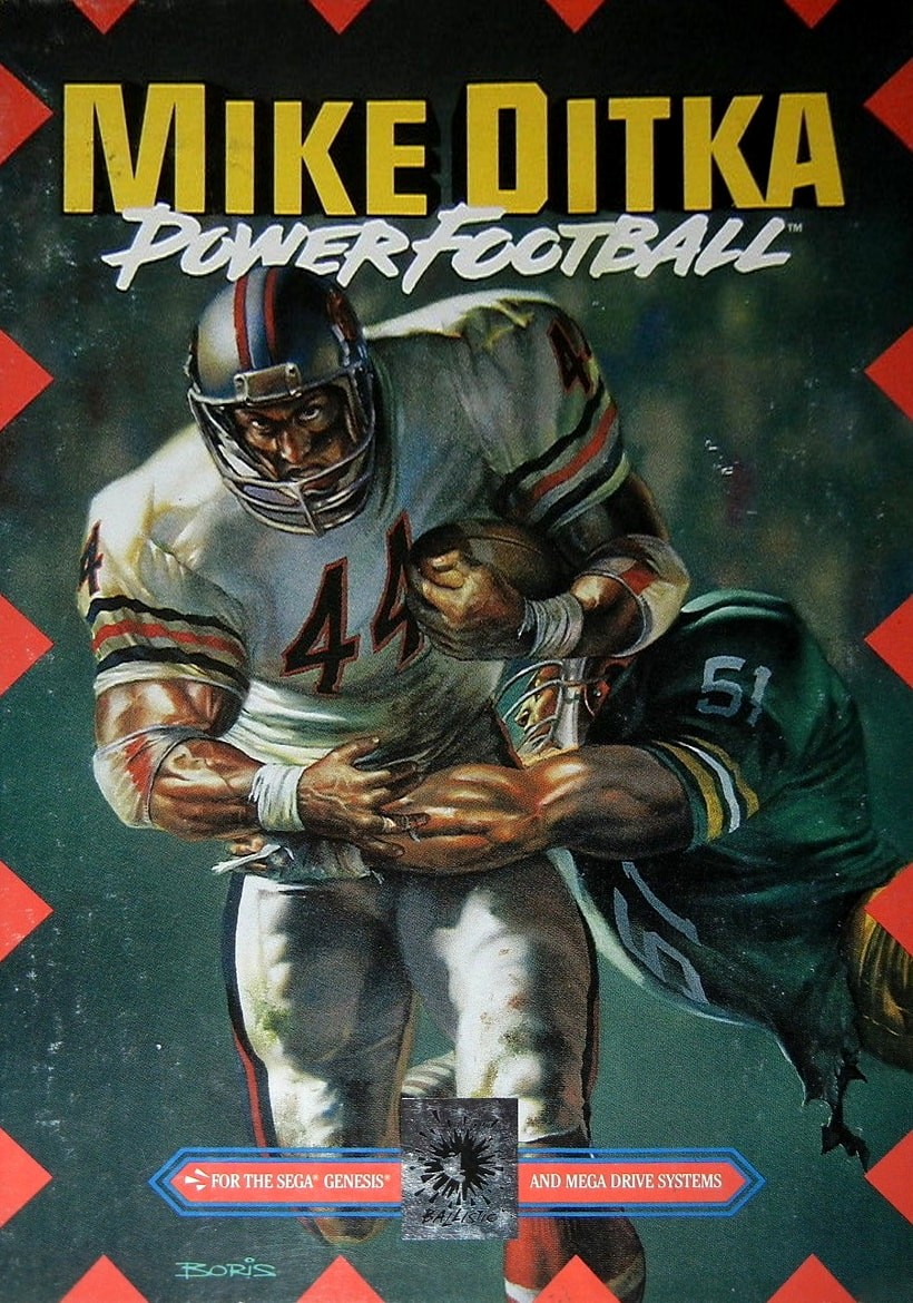 Capa do jogo Mike Ditka Power Football