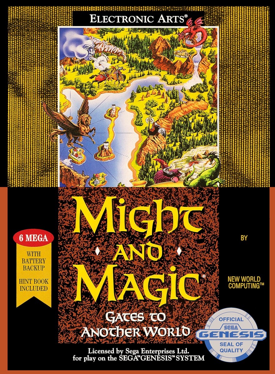 Capa do jogo Might and Magic: Gates to Another World