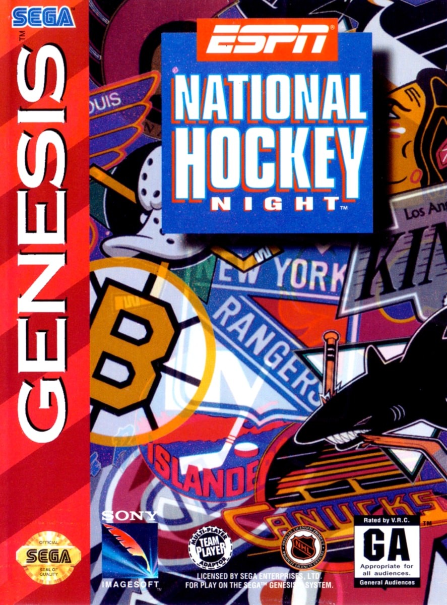 Capa do jogo ESPN National Hockey Night