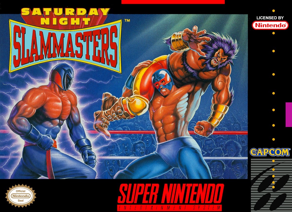 Capa do jogo Saturday Night Slam Masters