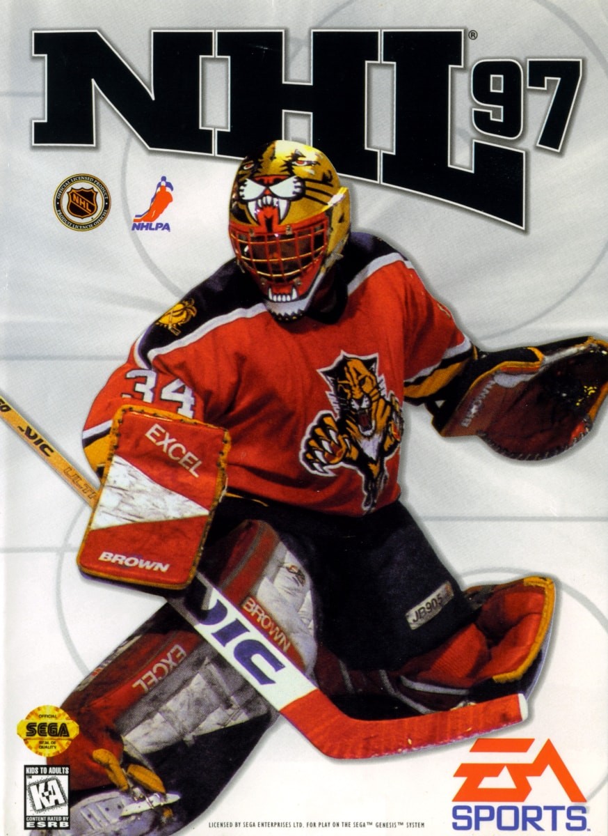 Capa do jogo NHL 97